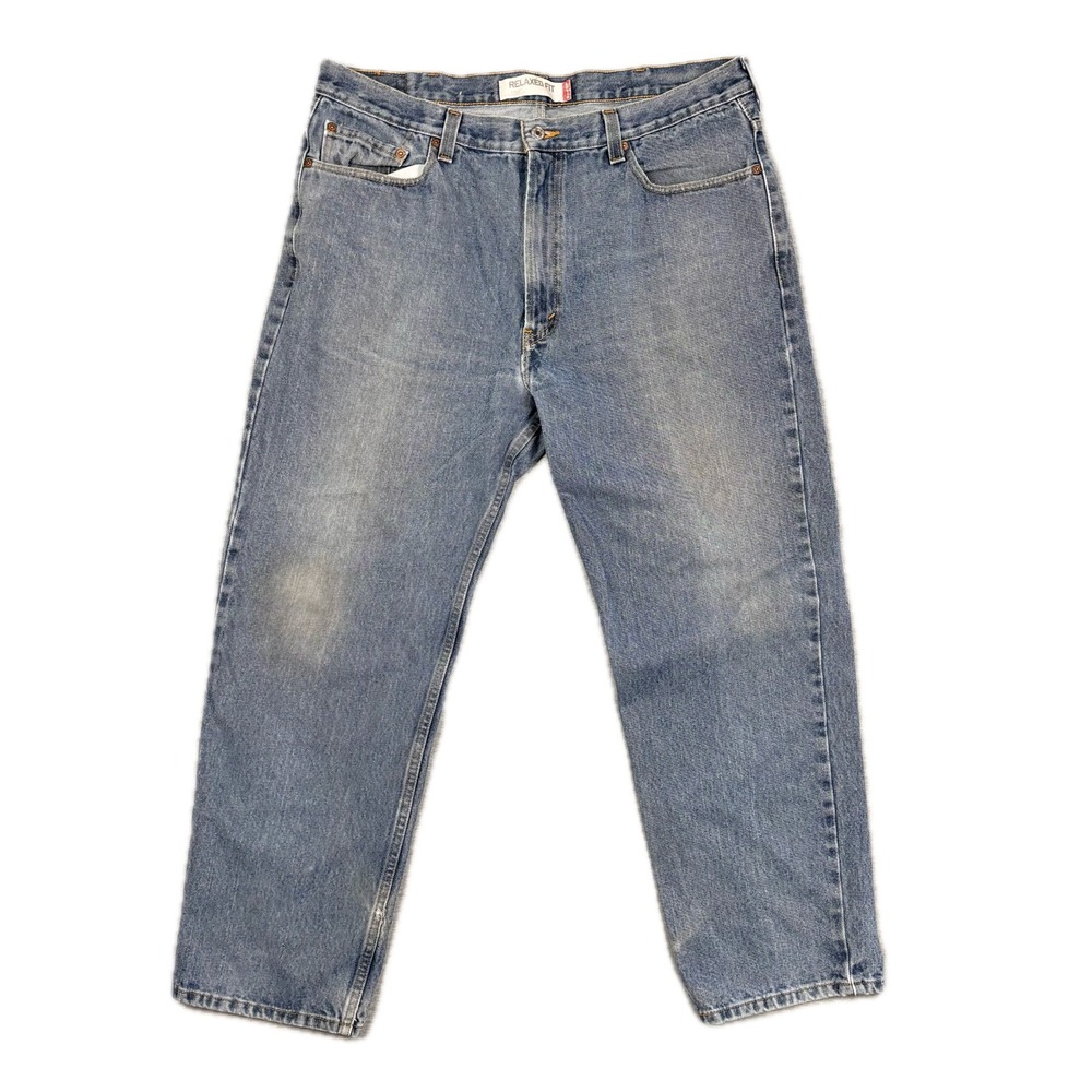 Levis‎ 550 Relaxed Fit Jeans Mens 40x30 Medium Wash Blue Denim Cotton 550-0216